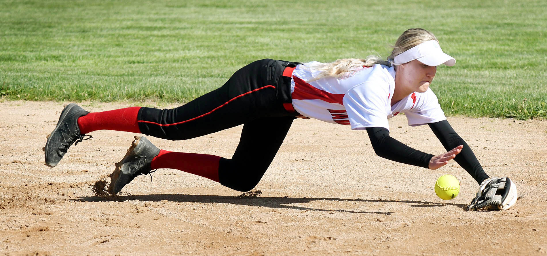 East vs. West softball 1